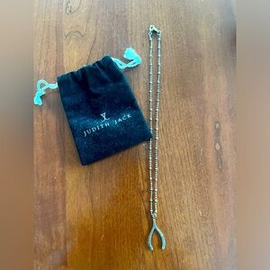 Judith Jack Wishbone Necklace